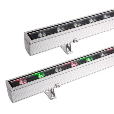 Iluminação impermeável da lavagem da parede de IP68 RGB, iluminação da lavagem da parede da tira do diodo emissor de luz para a iluminação do hotel