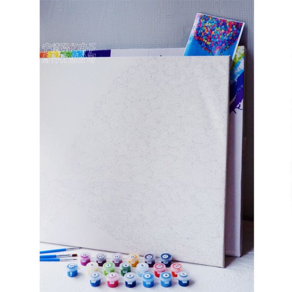 Digital Printing Oil Paints Art Canvas Portrait Kits for Creative Home Hotel Decoration