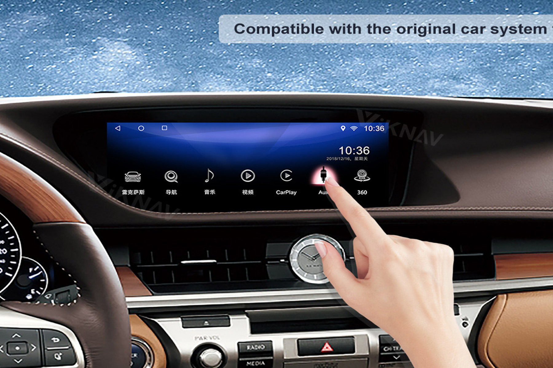 Android мультимедиа Lexus Es300 Стерео Послепродажная Bluetooth Автомобильная стерео 2014-2017 12В
