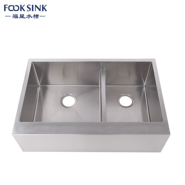 Farmhouse Apron Front Stainless Steel Kitchen Sink With Long Using Life