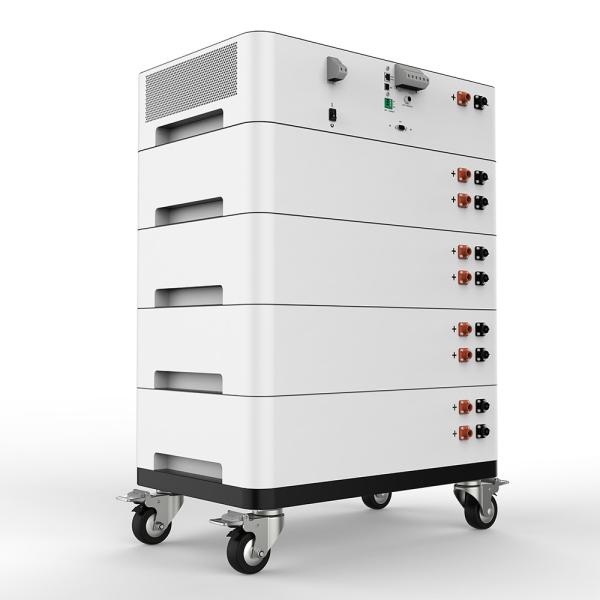 Multiscene 51.2V Battery Storage System , LED Indicator Lithium Ion Storage Batteries