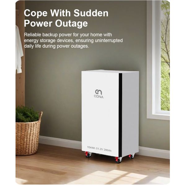 Deep Cycle Lifepo4 51.2 V 280ah 314ah 15kWH LiFePO4 Battery 48V Solar System Home Energy Storage Battery