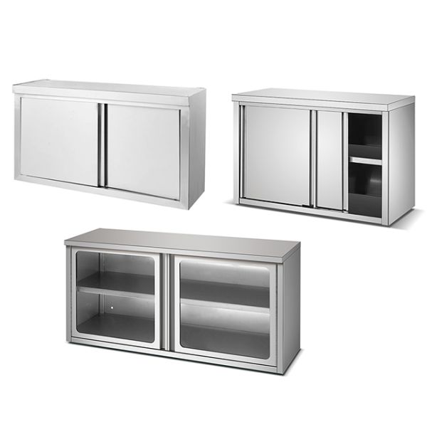 Stainless Steel Vertical 1.8m Hanging Bar Cabinet