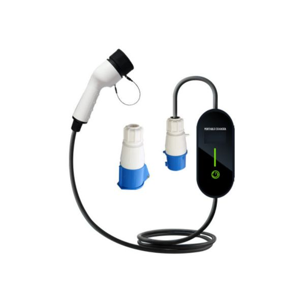 Заряжатель типа 2 портативный EV IEC 62196-2 в кабеле автоматическом регулируемом настоящем 8A к 32A