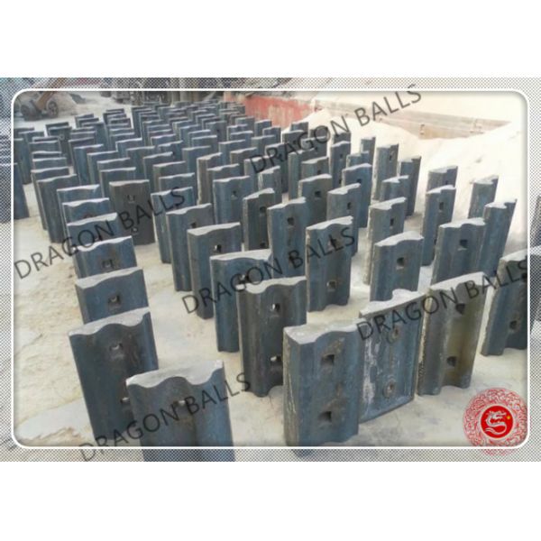 Low Breakage Grinding Mill Liners High Durability Stable Performance