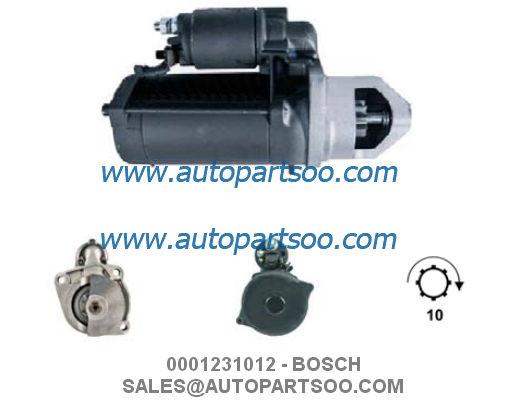 0001107033 0001107062 - BOSCH Starter Motor 12V 1.1KW 9T MOTORES DE ARRANQUE
