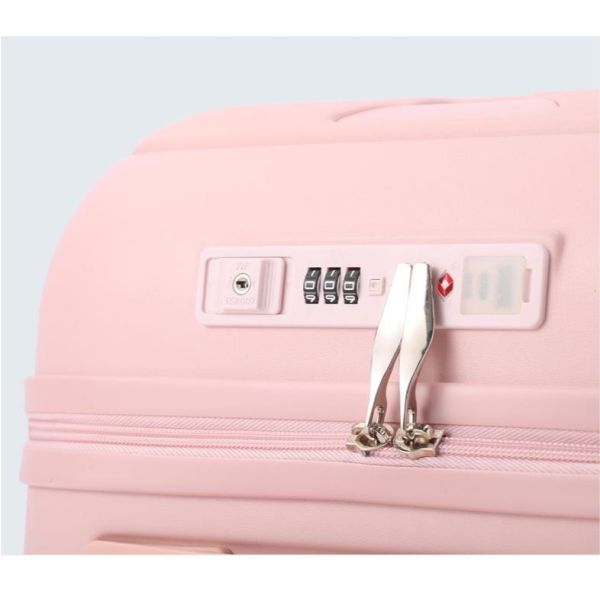 Сильный PP твердый корпус кабинный багаж противоударный дети носят на чемоданах