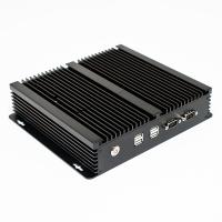 Du noyau I3 10110U mini double Lan Barebone System Mini PC du PC Fanless DDR4L SODIMM