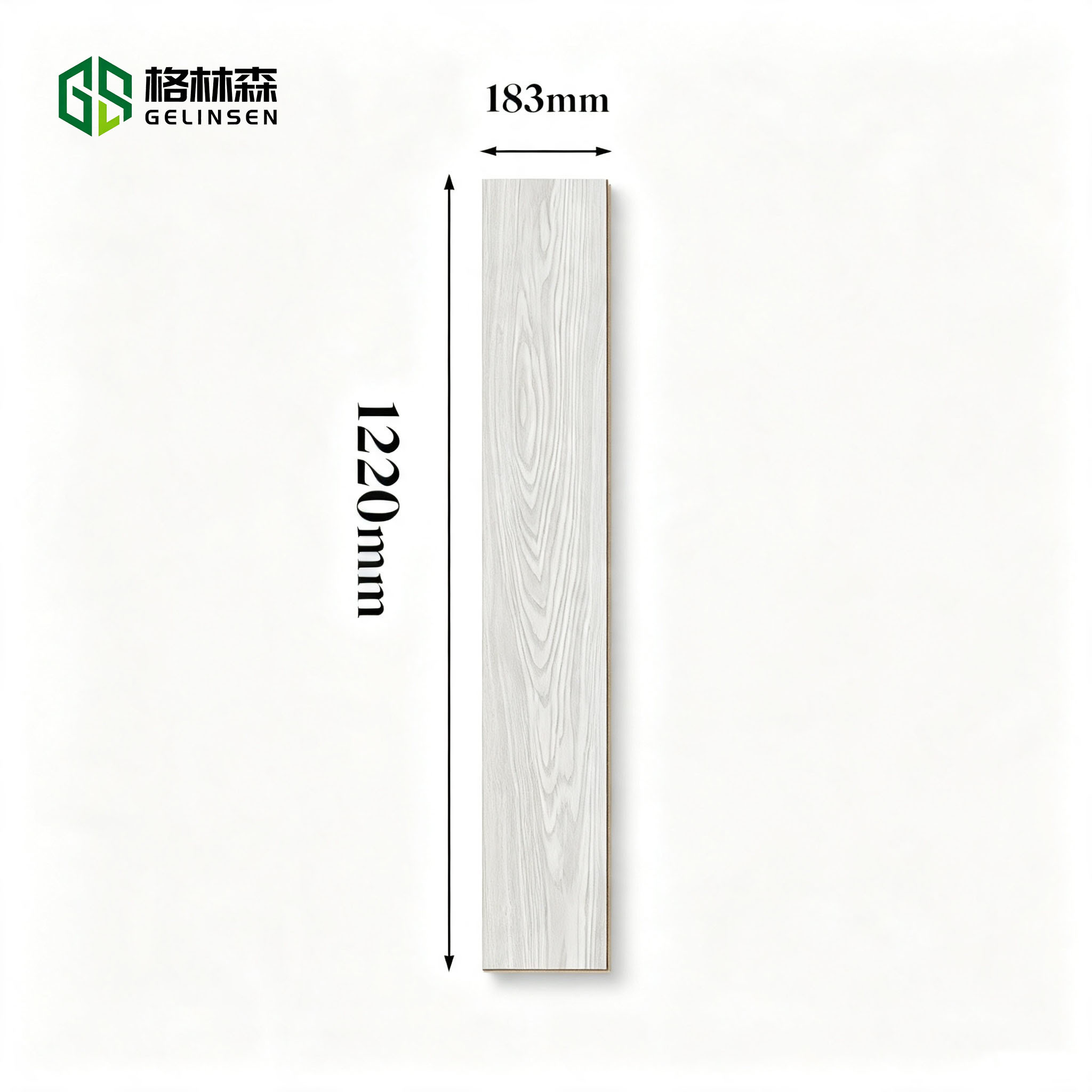 SPC Flooring Waterproof Click Lock Vinyl Plank for Bathroom Kitchen Basement DIY