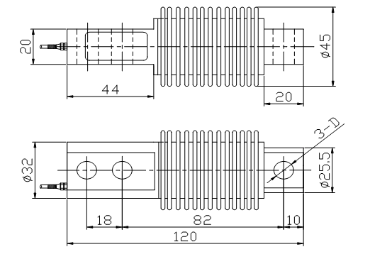 Oil Proof 10-500kg Shear Beam Weighing Load Cell