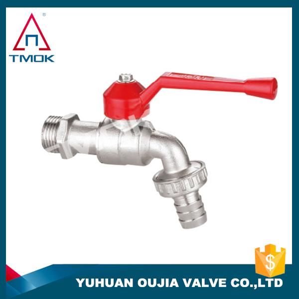 Brass Basin Tap Waterfall Bathroom Brass Ball Valve Taper Wall Mount Brass Garden Bibcock