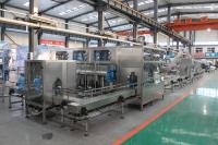 Controle do PLC máquina de enchimento da água de 5 galões
