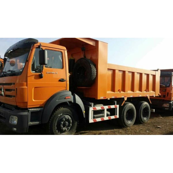 New 375hp Beiben Truck Heavy Duty Dump Truck Front Lifting Manual Type Transmission