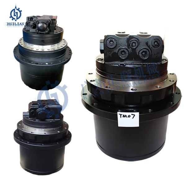 R60 DH55 DH60 EC55 EC60 XCM60 Excavator Travel Gearbox with Motors TM07 TM40 GM40 Final Drive for Excavator Parts
