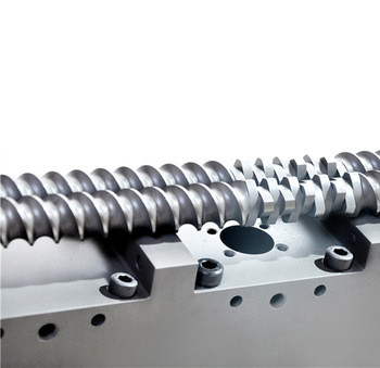 Twin Screw Shaft Plastic Twin Screw Extruder TEX65aII Spare Parts WR15E Material