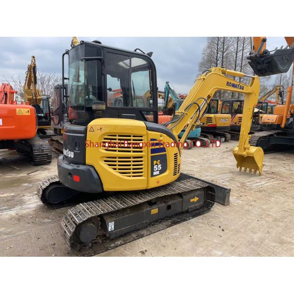 Komatsu PC55MR Mini Excavator with 90% Degree and Original Hydraulic Cylinder