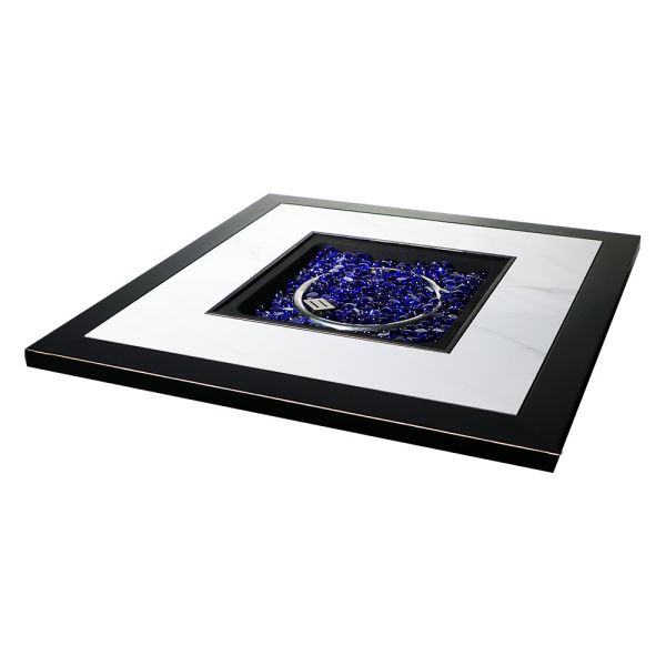 30 Inch Outdoor Gas Barbecue Fire Pit With 50,000 BTU Adjustable Flame