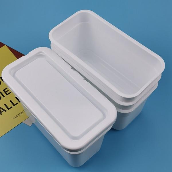 frasco líquido plástico do cartucho do recipiente de armazenamento do pó de lavagem de 400g 500g