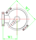 1717636551686908.png Диапазон потока 1,3 ∼ 4,0 м3/ч 33 м2 PVDF DOW Ультрафильтрационные мембранные модули SFP-2660 / SFD-2660