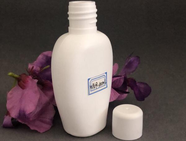 Pe Flat 100ml Custom Plastic Bottle Medical Liquid Packaging