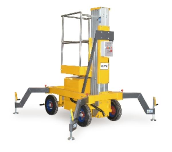 Compact and Lightweight Vertical Mast Lifts for Indoor Aerial Maintenance