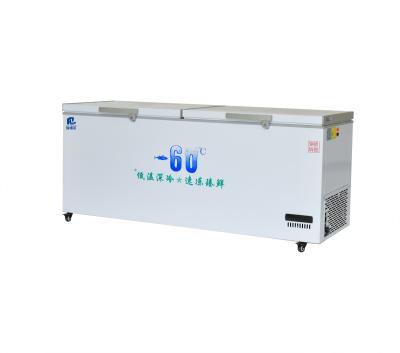960-2600mm Length Ultra-Low Temperature Freezer for Seafood -45 -60 Degrees Celsius