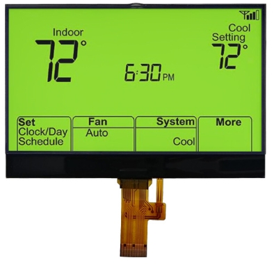 Low Power Dot Matrix Display For Microwave Home Electronics Cog Displays 50cd/M2,segment lcd display,segment lcd