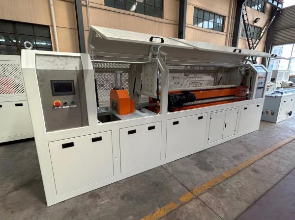 PVC Window Frames Extrusion Line With 22KW Motor Power And Custom Profile Size According To Drawings
