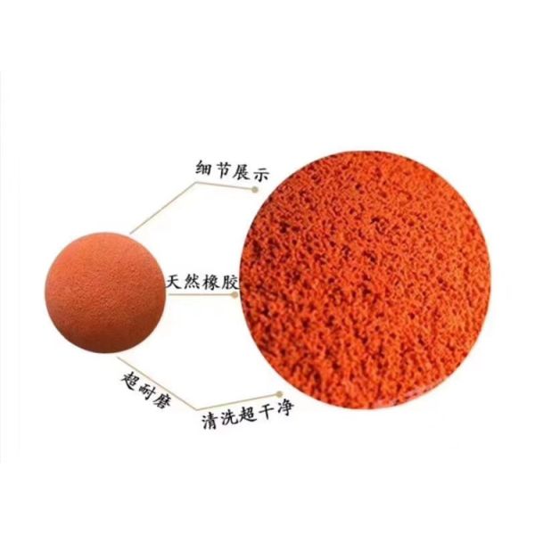 Шарики губки Боуни 100мм чистки трубы Евы специальные мягкие резиновые для конкретных труб