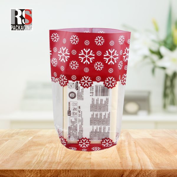 Прозрачный мешок с плоским дном Опаковка OPP пластиковый мешок с клейкой пломбой