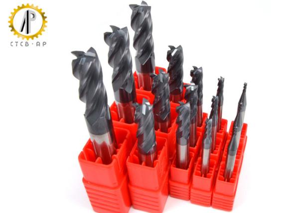 Ângulo liso dos moinhos de extremidade 90° do corte do metal das ferramentas de corte do carboneto de tungstênio da cara lateral