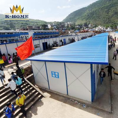 Casa de aço da casa pré-fabricada rápida da construção para o alojamento do restabelecimento