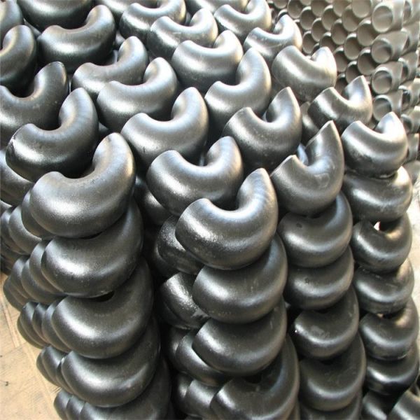 TOBO Factory suppliers 180 Degree carbon Steel large diameter butt welding elbow