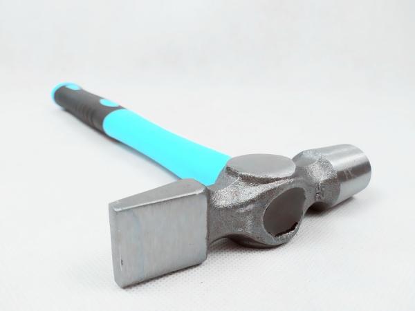 25MM Forged Carbon Steel Materials Cross Pein Hammer With Blue Color Grade A Plastic Handle (XL0176-Blue)