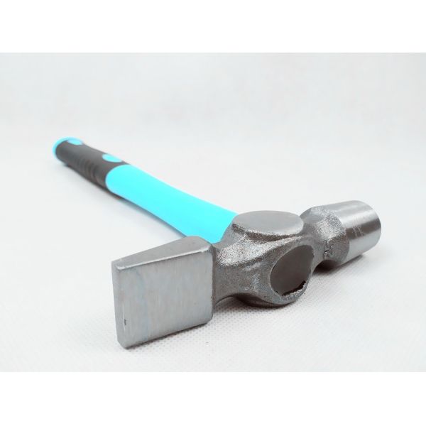 25MM Forged Carbon Steel Materials Cross Pein Hammer With Blue Color Grade A Plastic Handle (XL0176-Blue)