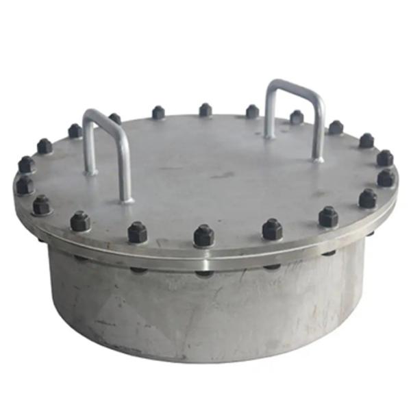 Carbon Steel Quick Opening Circular Manhole Cover Strong Versatility