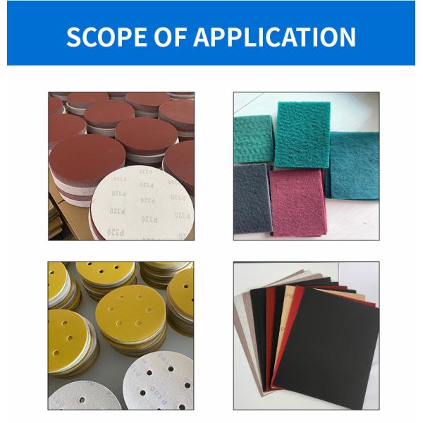 800-1000 pcs/hour Sandpaper Cutting Machine for Automatic Sandpaper Production