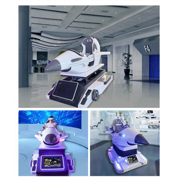 Large 3D Dynamic Flight Simulator 9d VR Fighter Indoor Home Plastic PC Space Capsule Aircraft Game Equipment Shopping Malls