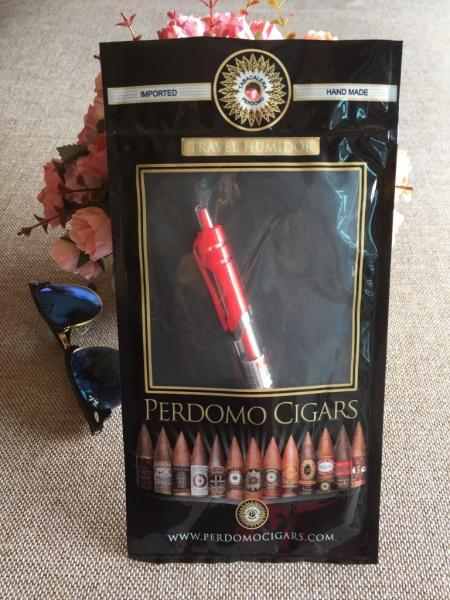 Highly Moisturizing Cigar Packaging Bag Five Cigar Bag 45% Humidity For 90 Days