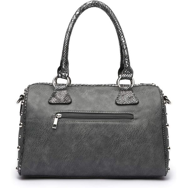 SUGAR SKULL DAY OF THE DEAD PUNK ART PURSE REMOVABLE STRAP WOMEN SATCHEL HANDBAG SHOULDER BAG WALLET SET