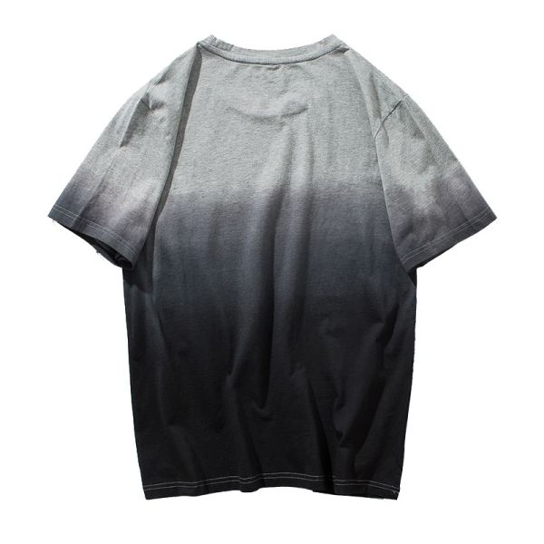 Customized fashion short sleeve cotton plain wholesale change color t shirts price
