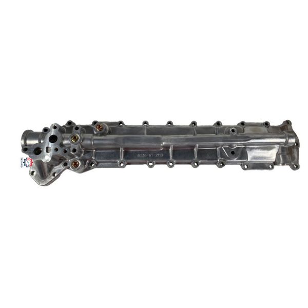 6D105 Aluminum Oil Cooler Cover 6136-61-2110 PC200-3