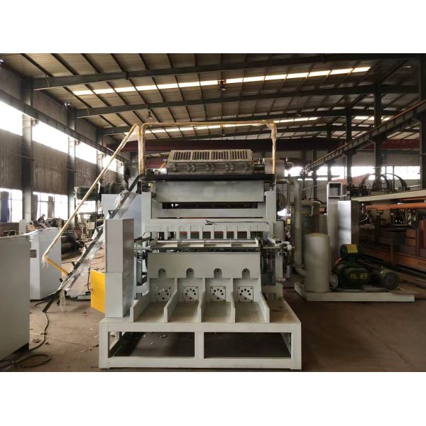 Wine Bottle And Coffee Cup Paper Tray / Egg Tray/ Carton Making Machine / Paper Pulp Molding Machine