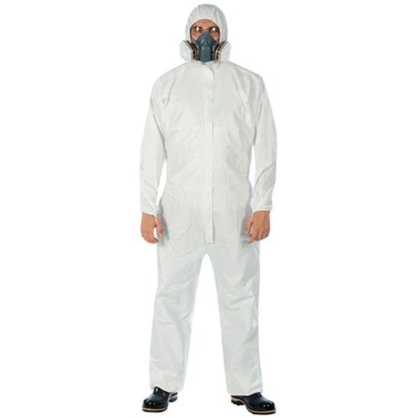 Breathable Disposable Protective Suit , Disposable Coverall Suit Moisture Proof