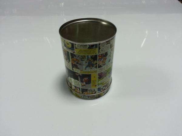 Latas de lata relativas à promoção impressas da placa de lata para o armazenamento do café/alimento/doces/fruto