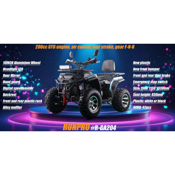 Off-Road Motorcycle Mountain 2 Seats ATV Sale 150CC 200CC 250CC Hot Deal