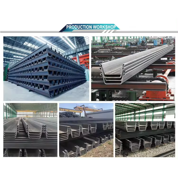 Technique Hot Rolled Steel Z Type U Type Sheet Pile On Promotion Technique SY295 SY390