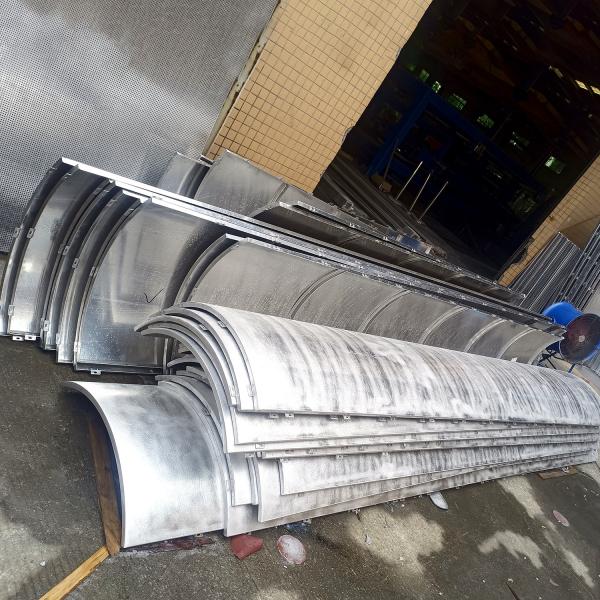Prefabricated Ready Installed Aluminum Sheet Building Column Envelope And Decoration A3003