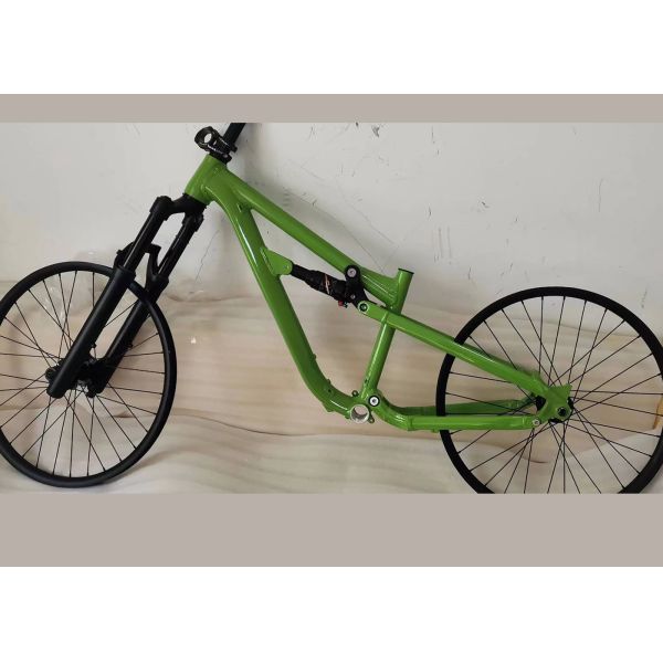26 Inch Junior xc/trail Full Suspension Mountain Bike Frame Softtail Mtb Bicycle
