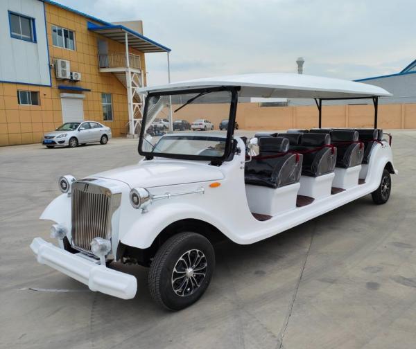 Long-Lasting Performance Classic Golf Cart Recharge Mileage ≥90km 14 Passengers